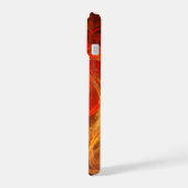 Firestorm Nova Abstrakte Kunst iPhone 15 Hülle (Linke Seite)