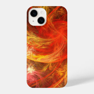 Firestorm Nova Abstrakte Kunst iPhone 14 Hülle