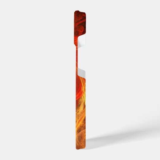 Firestorm Nova Abstrakte Kunst iPhone Hülle (Linke Seite)
