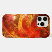Firestorm Nova Abstrakte Kunst iPhone Hülle (Rückseite (Horizontal))