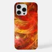 Firestorm Nova Abstrakte Kunst iPhone Hülle (Rückseite)