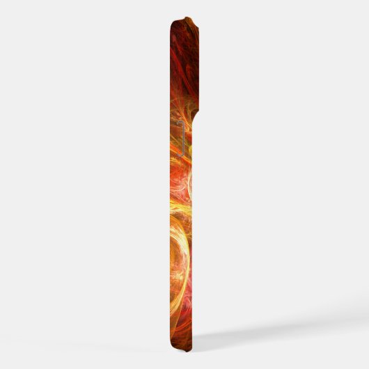 Firestorm Nova Abstrakte Kunst iPhone Hülle (Rechte Seite)