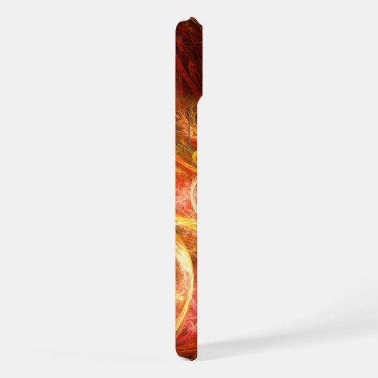 Firestorm Nova Abstrakte Kunst iPhone Hülle (Rechte Seite)