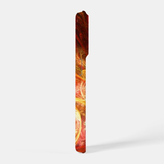 Firestorm Nova Abstrakte Kunst iPhone Hülle (Rechte Seite)