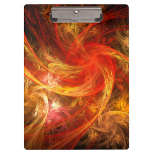 Firestorm Nova Abstrakte Kunst Klemmbrett