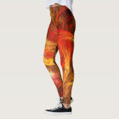 Firestorm Nova Abstrakte Kunst Leggings (Links)
