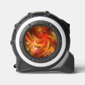 Firestorm Nova Abstrakte Kunst Maßband (Vorderseite)