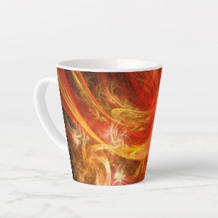 Firestorm Nova Abstrakte Kunst Milchtasse
