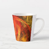 Firestorm Nova Abstrakte Kunst Milchtasse (Rechts)