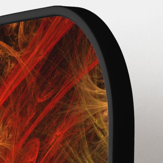 Firestorm Nova Abstrakte Kunst Pickleball Schläger (Linke Seite)