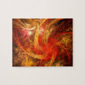Firestorm Nova Abstrakte Kunst Puzzle (Horizontal)