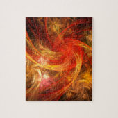 Firestorm Nova Abstrakte Kunst Puzzle (Vertikal)