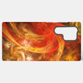 Firestorm Nova Abstrakte Kunst Samsung Galaxy Hülle (Rückseite (Horizontal))