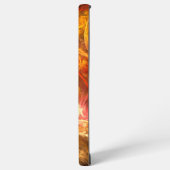 Firestorm Nova Abstrakte Kunst Samsung Galaxy Hülle (Linke Seite)