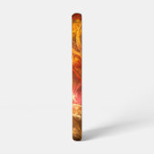 Firestorm Nova Abstrakte Kunst Samsung Galaxy Hülle (Linke Seite)