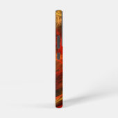 Firestorm Nova Abstrakte Kunst Samsung Galaxy Hülle (Rechte Seite)
