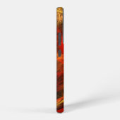 Firestorm Nova Abstrakte Kunst Samsung Galaxy Hülle (Rechte Seite)