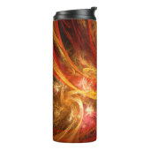 Firestorm Nova Abstrakte Kunst Thermosbecher (Nach links gedreht)