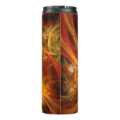 Firestorm Nova Abstrakte Kunst Thermosbecher (Rückseite)