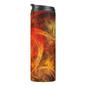 Firestorm Nova Abstrakte Kunst Thermosbecher (Nach rechts gedreht)