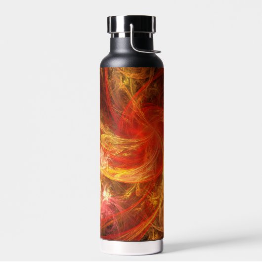 Firestorm Nova Abstrakte Kunst Trinkflasche (Links)