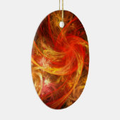 Firestorm Nova Abstraktes Kunstmuseum Keramikornament (Rechts)
