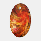 Firestorm Nova Abstraktes Kunstmuseum Keramikornament (Links)