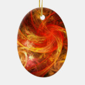 Firestorm Nova Abstraktes Kunstmuseum Keramikornament (Hinten)