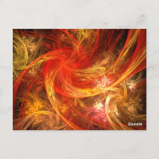 Firestorm Nova Tischnummer Postkarte (Rückseite)