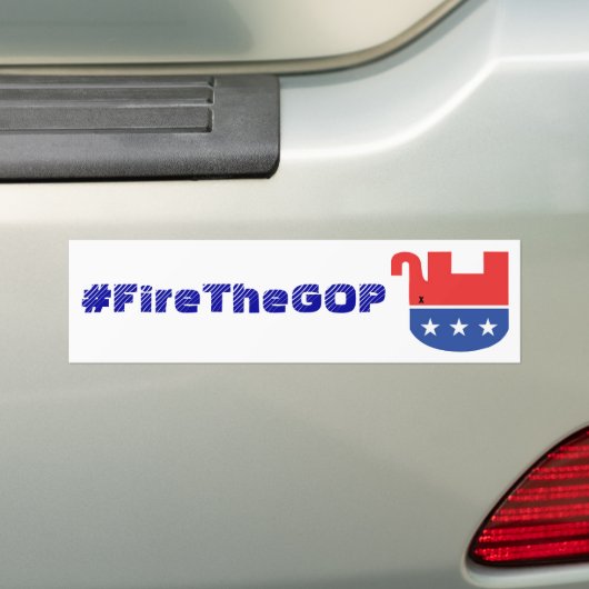 #FireTheGOP Autoaufkleber (Auf Auto)