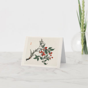 Firethorns traditionelles Japanisch Karte