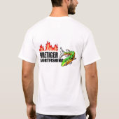 Firetiger Sportfishing, horizontal T-Shirt (Rückseite)