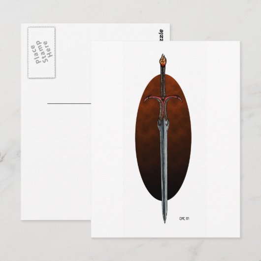 Firetooth V5 Postkarte (Vorne/Hinten)