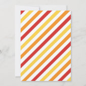 Firetruck Firefighter Kids Birthday Invitation Einladung (Rückseite)