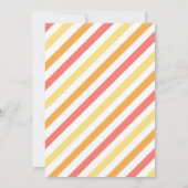 Firetruck Firefighter Kids Birthday Invitation Einladung (Rückseite)