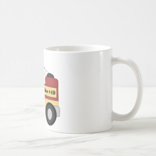 Firetruck Kaffeetasse (Rechts)