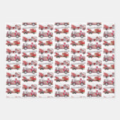 Firetrucks Geschenkpapier Set (Vorderseite 2)