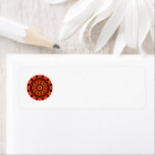 Firewalk Mandala, Abstrakte spirituelle Suche (Insitu)