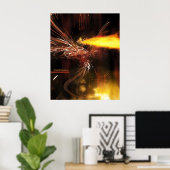 Firewall durch Lightform Poster (Heimbüro)