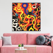 Firewall Leinwanddruck (Insitu (Wohnzimmer))