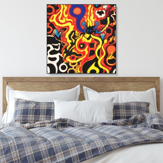 Firewall Leinwanddruck (Insitu (Schlafzimmer))