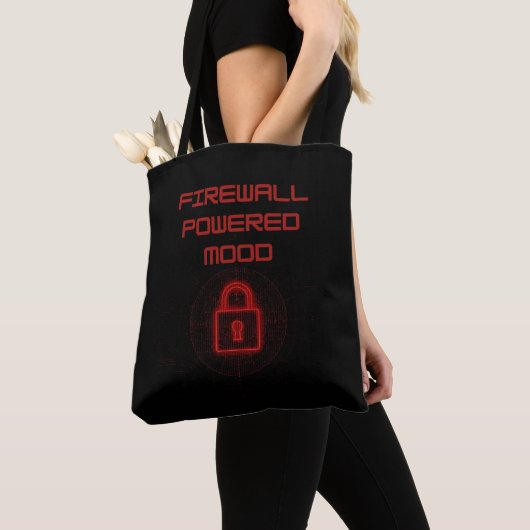 Firewall-Mood-Cybersicherheit-Design Tasche (Von Nahem)