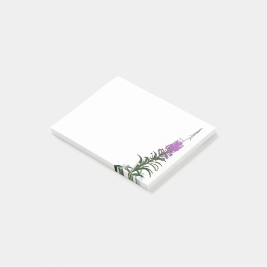Fireweed 3" x 4" Post-It Notes Klebezettel (angewinkelt)