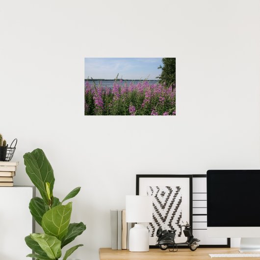 Fireweed Beach Poster (Heimbüro)