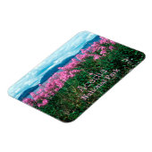 Fireweed Blossoms, Baker Island, Acadia NP Magnet (Linke Seite)