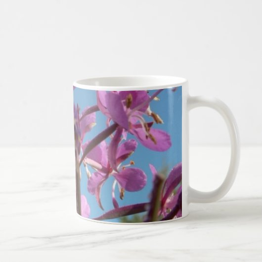 Fireweed-Blume lila Kaffeetasse (Rechts)