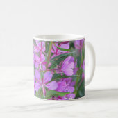 Fireweed-Blumen-Tasse Kaffeetasse (VorderseiteRechts)