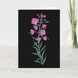 Fireweed Gruß/Notecard Karte