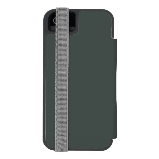 Fireweed u. Berge - Anchorage, Alaska Incipio iPhone Geldbeutel-Hülle (Folio Rückseite)