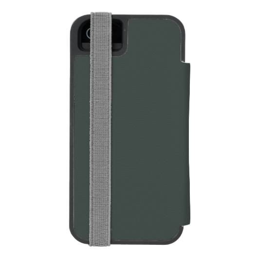 Fireweed u. Berge - Anchorage, Alaska Incipio iPhone Geldbeutel-Hülle (Folio Rückseite)